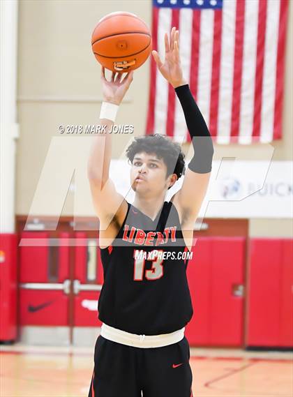 Thumbnail 1 in Liberty @ Chaparral (Hoophall West Tournament)  photogallery.