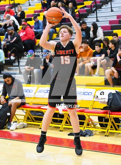 Thumbnail 3 in Liberty @ Chaparral (Hoophall West Tournament)  photogallery.