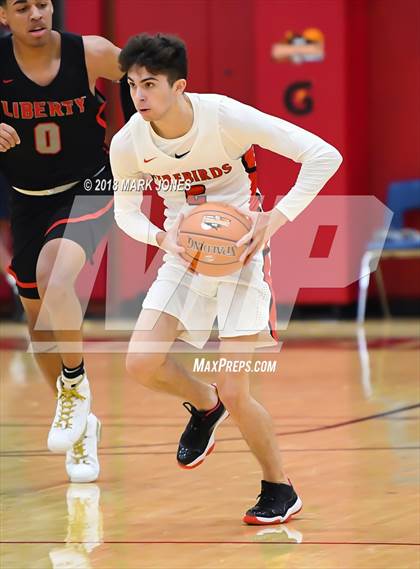 Thumbnail 1 in Liberty @ Chaparral (Hoophall West Tournament)  photogallery.