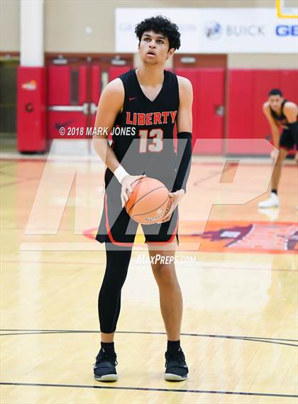 Thumbnail 3 in Liberty @ Chaparral (Hoophall West Tournament)  photogallery.