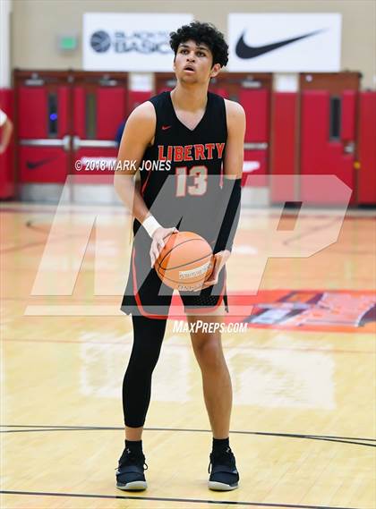 Thumbnail 2 in Liberty @ Chaparral (Hoophall West Tournament)  photogallery.