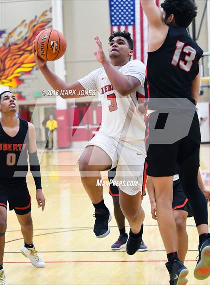 Thumbnail 3 in Liberty @ Chaparral (Hoophall West Tournament)  photogallery.