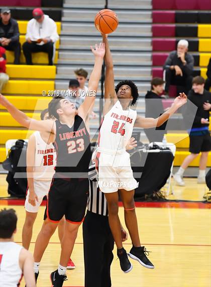 Thumbnail 2 in Liberty @ Chaparral (Hoophall West Tournament)  photogallery.