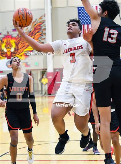 Thumbnail 1 in Liberty @ Chaparral (Hoophall West Tournament)  photogallery.