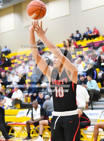 Thumbnail 1 in Liberty @ Chaparral (Hoophall West Tournament)  photogallery.