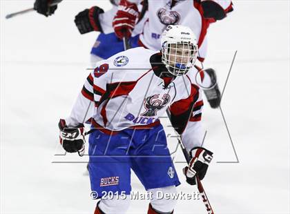 Thumbnail 1 in Shepaug/Litchfield/Nonnewaug vs. Smith/Tolland/Windham (CIAC Division III Semifinal) photogallery.