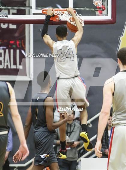 Thumbnail 3 in Rancho Christian vs. DeMatha (Spalding Hoophall Classic) photogallery.