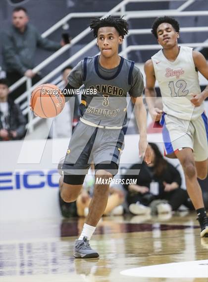 Thumbnail 1 in Rancho Christian vs. DeMatha (Spalding Hoophall Classic) photogallery.