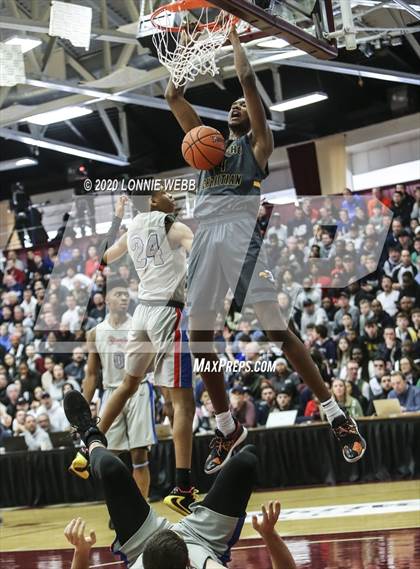 Thumbnail 3 in Rancho Christian vs. DeMatha (Spalding Hoophall Classic) photogallery.