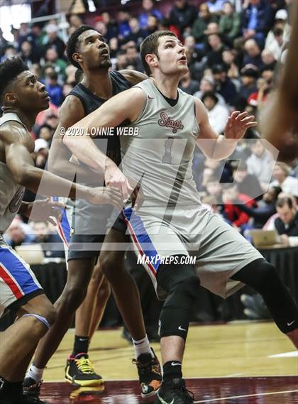 Thumbnail 3 in Rancho Christian vs. DeMatha (Spalding Hoophall Classic) photogallery.