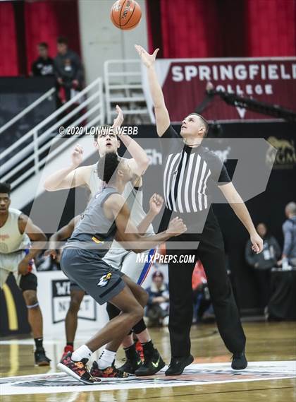 Thumbnail 2 in Rancho Christian vs. DeMatha (Spalding Hoophall Classic) photogallery.
