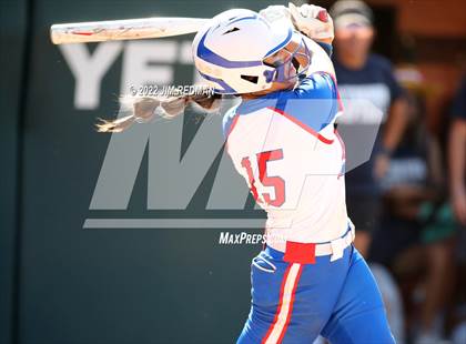 Thumbnail 2 in O'Connor vs. Americas (UIL 6A Softball Semifinal) photogallery.