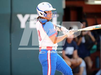Thumbnail 3 in O'Connor vs. Americas (UIL 6A Softball Semifinal) photogallery.