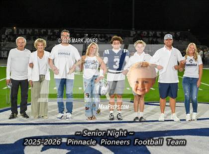 Thumbnail 3 in Salpointe Catholic @ Pinnacle (Senior Night) photogallery.