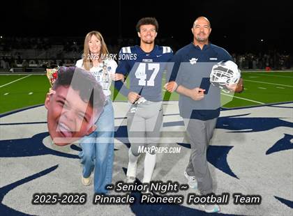 Thumbnail 2 in Salpointe Catholic @ Pinnacle (Senior Night) photogallery.