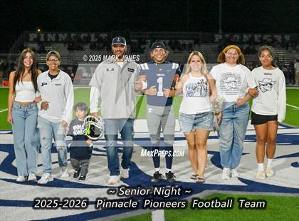 Thumbnail 2 in Salpointe Catholic @ Pinnacle (Senior Night) photogallery.