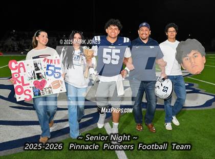 Thumbnail 1 in Salpointe Catholic @ Pinnacle (Senior Night) photogallery.