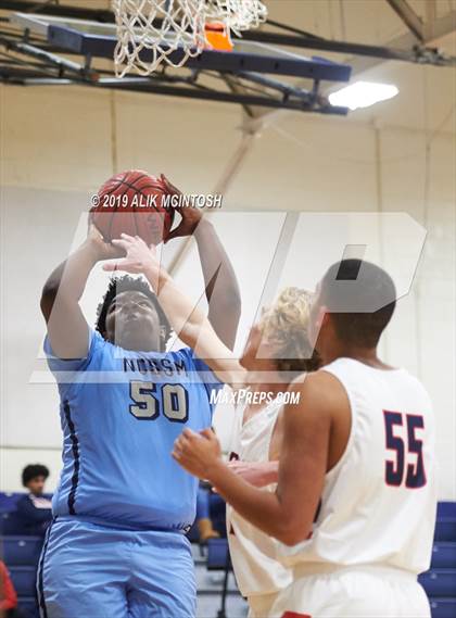 Thumbnail 3 in North Carolina School of Science & Math vs. Jordan (Jordan Falcons MLK Classic) photogallery.