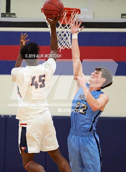 Thumbnail 2 in North Carolina School of Science & Math vs. Jordan (Jordan Falcons MLK Classic) photogallery.