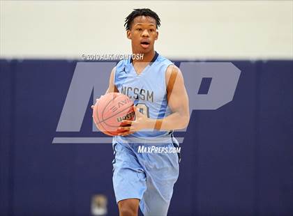Thumbnail 1 in North Carolina School of Science & Math vs. Jordan (Jordan Falcons MLK Classic) photogallery.