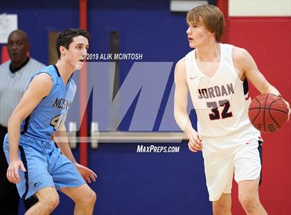 Thumbnail 2 in North Carolina School of Science & Math vs. Jordan (Jordan Falcons MLK Classic) photogallery.