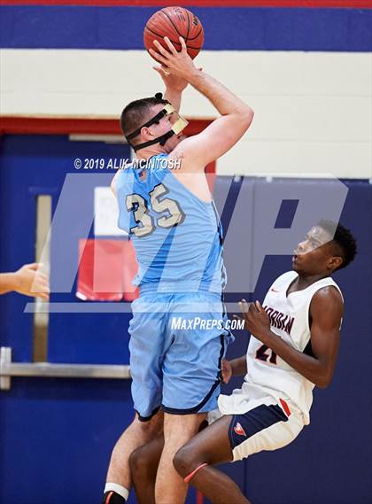 Thumbnail 3 in North Carolina School of Science & Math vs. Jordan (Jordan Falcons MLK Classic) photogallery.