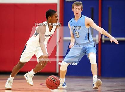 Thumbnail 1 in North Carolina School of Science & Math vs. Jordan (Jordan Falcons MLK Classic) photogallery.