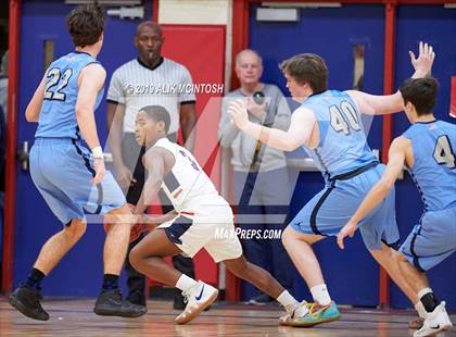 Thumbnail 3 in North Carolina School of Science & Math vs. Jordan (Jordan Falcons MLK Classic) photogallery.