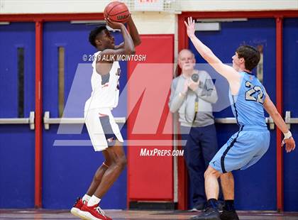 Thumbnail 1 in North Carolina School of Science & Math vs. Jordan (Jordan Falcons MLK Classic) photogallery.