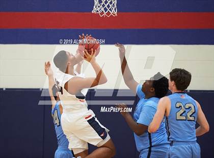 Thumbnail 2 in North Carolina School of Science & Math vs. Jordan (Jordan Falcons MLK Classic) photogallery.