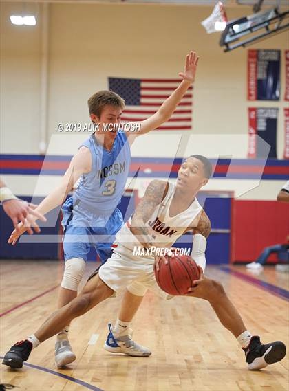 Thumbnail 3 in North Carolina School of Science & Math vs. Jordan (Jordan Falcons MLK Classic) photogallery.