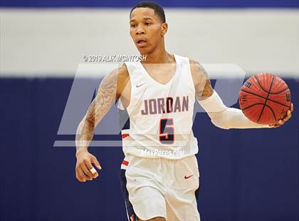 Thumbnail 1 in North Carolina School of Science & Math vs. Jordan (Jordan Falcons MLK Classic) photogallery.