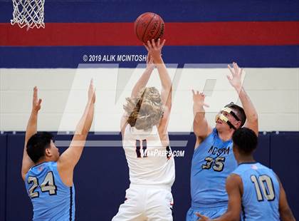 Thumbnail 2 in North Carolina School of Science & Math vs. Jordan (Jordan Falcons MLK Classic) photogallery.