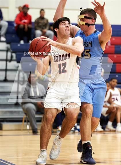 Thumbnail 1 in North Carolina School of Science & Math vs. Jordan (Jordan Falcons MLK Classic) photogallery.