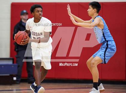 Thumbnail 3 in North Carolina School of Science & Math vs. Jordan (Jordan Falcons MLK Classic) photogallery.