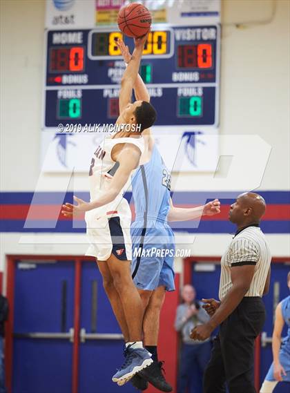 Thumbnail 2 in North Carolina School of Science & Math vs. Jordan (Jordan Falcons MLK Classic) photogallery.