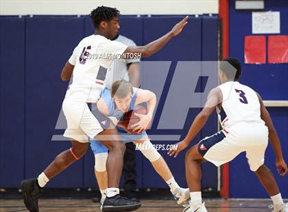 Thumbnail 2 in North Carolina School of Science & Math vs. Jordan (Jordan Falcons MLK Classic) photogallery.