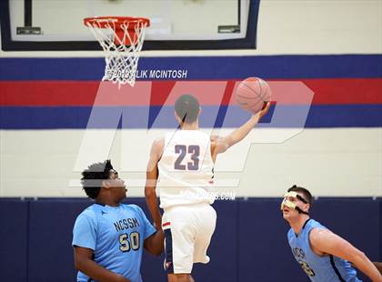 Thumbnail 2 in North Carolina School of Science & Math vs. Jordan (Jordan Falcons MLK Classic) photogallery.