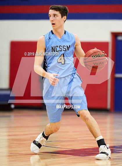 Thumbnail 1 in North Carolina School of Science & Math vs. Jordan (Jordan Falcons MLK Classic) photogallery.