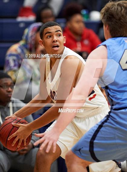 Thumbnail 1 in North Carolina School of Science & Math vs. Jordan (Jordan Falcons MLK Classic) photogallery.