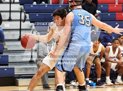 Thumbnail 3 in North Carolina School of Science & Math vs. Jordan (Jordan Falcons MLK Classic) photogallery.