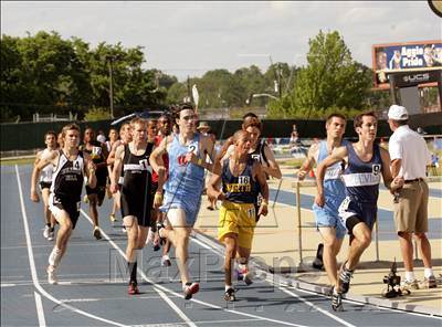 Thumbnail 1 in NCHSAA 2A State Championships (Boys Track Events) photogallery.