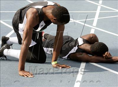 Thumbnail 2 in NCHSAA 2A State Championships (Boys Track Events) photogallery.