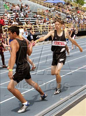 Thumbnail 1 in NCHSAA 2A State Championships (Boys Track Events) photogallery.