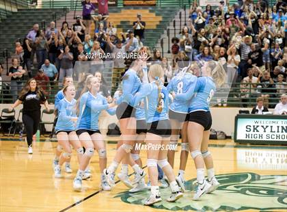 Thumbnail 3 in American Leadership Academy - Gilbert North vs Snowflake (AIA 3A Semifinal) photogallery.