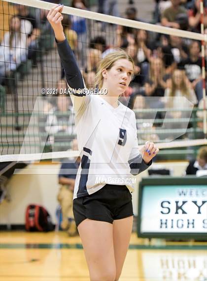 Thumbnail 1 in American Leadership Academy - Gilbert North vs Snowflake (AIA 3A Semifinal) photogallery.