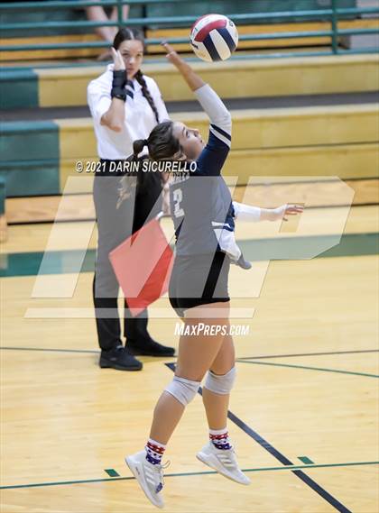 Thumbnail 2 in American Leadership Academy - Gilbert North vs Snowflake (AIA 3A Semifinal) photogallery.