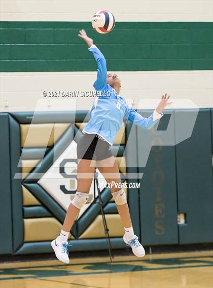 Thumbnail 3 in American Leadership Academy - Gilbert North vs Snowflake (AIA 3A Semifinal) photogallery.