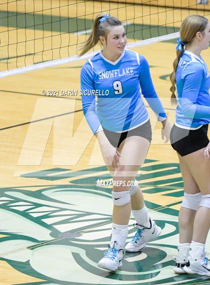Thumbnail 2 in American Leadership Academy - Gilbert North vs Snowflake (AIA 3A Semifinal) photogallery.