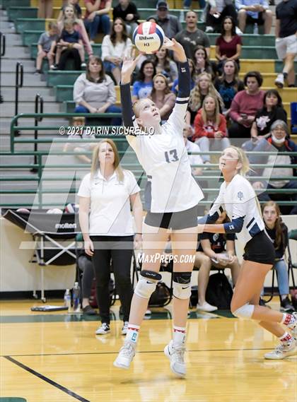 Thumbnail 2 in American Leadership Academy - Gilbert North vs Snowflake (AIA 3A Semifinal) photogallery.